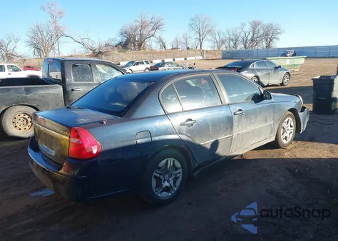 2006 Chevrolet Malibu Ls from USA, damaged, VIN 1G1ZS51876F253950